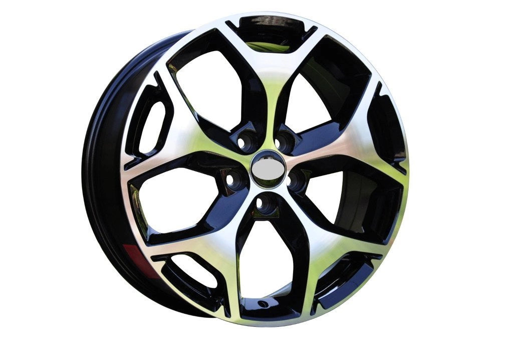 Alu kola pro Subaru BY164 7x18 5x100 ET48 Black Polished