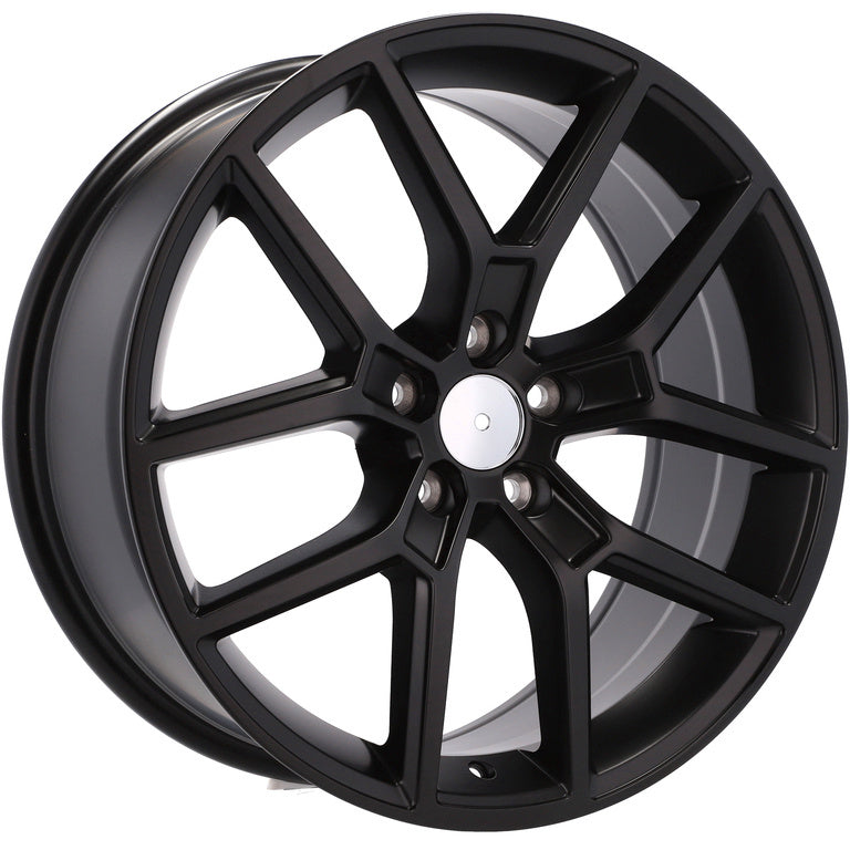 Alu kola pro Volvo D3026 8x18 5x108 ET45 Black Half Matt