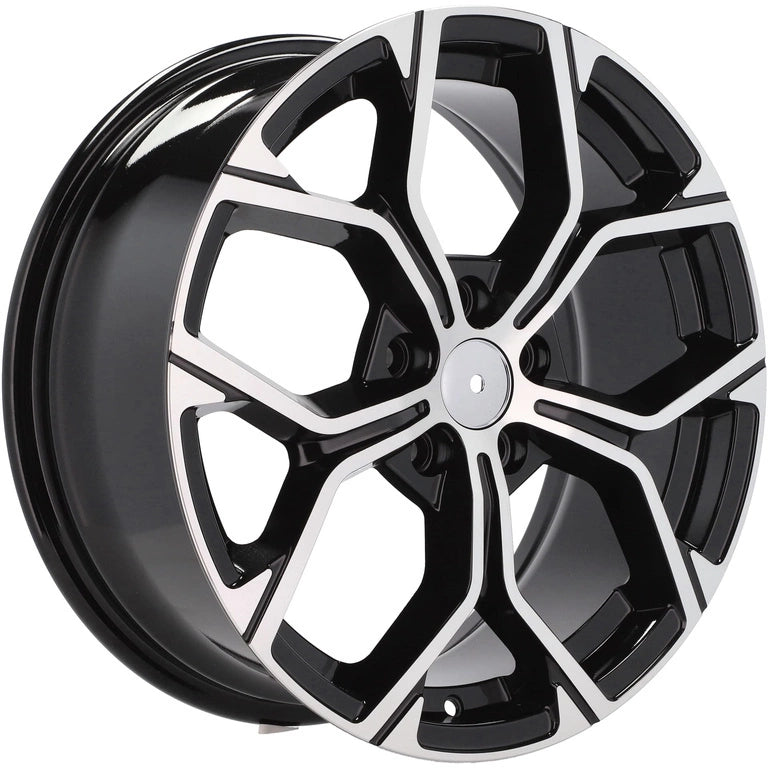 Alu kola pro BMW A056 7.5x18 5x112 ET51 Black Polished