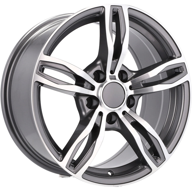 Alu kola pro BMW E492 8x17 5x120 ET30 Grey Polished