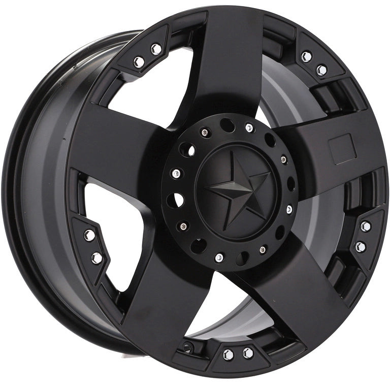 Alu kola pro Offroad A5187 9x18 6x132 ET-12 Black Matt
