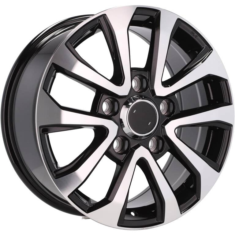 Alu kola pro Toyota B1156 8x18 5x150 ET60 Black Polished