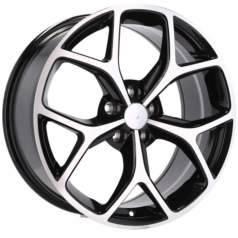 Alu kola pro Alfa Romeo XE261 8x18 5x110 ET40 Black Polished