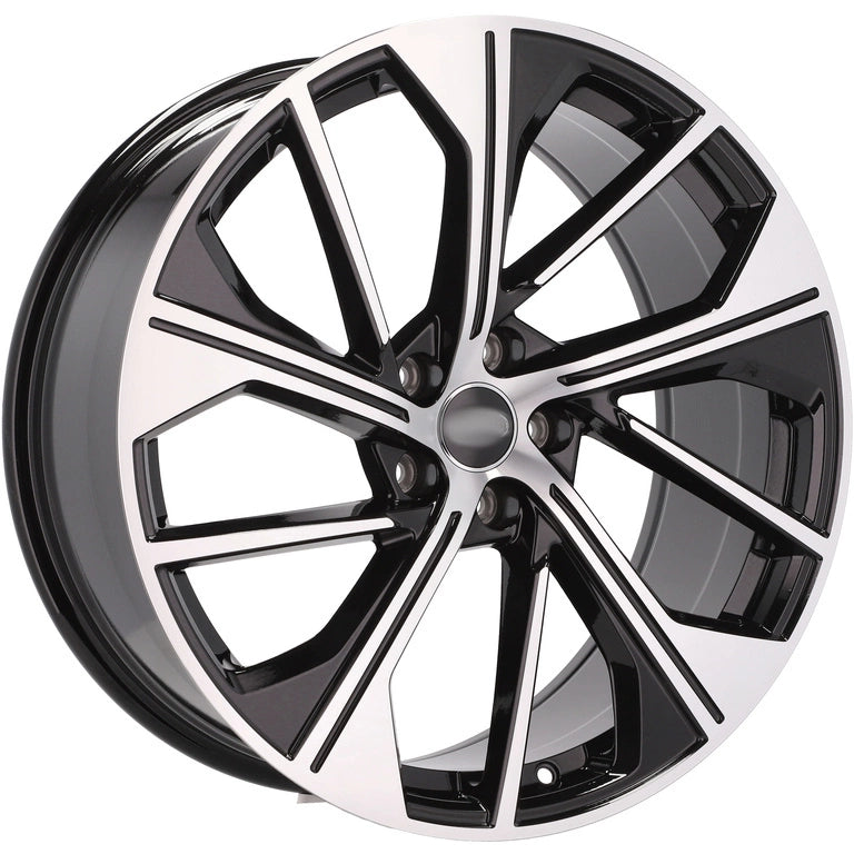 Alu kola pro Audi B5907 8.5x21 5x112 ET34 Black Polished