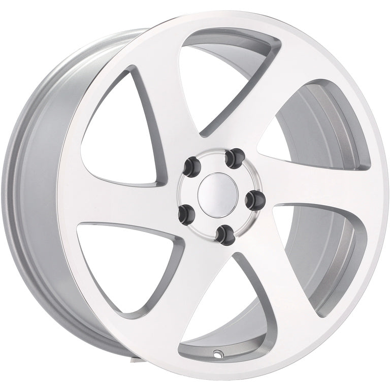 Alu kola Racing Line BK880 8x18 5x112 ET35 Polished Silver