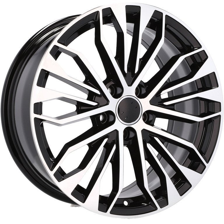 Alu kola pro Audi B1096 8x18 5x112 ET39 Black Polished