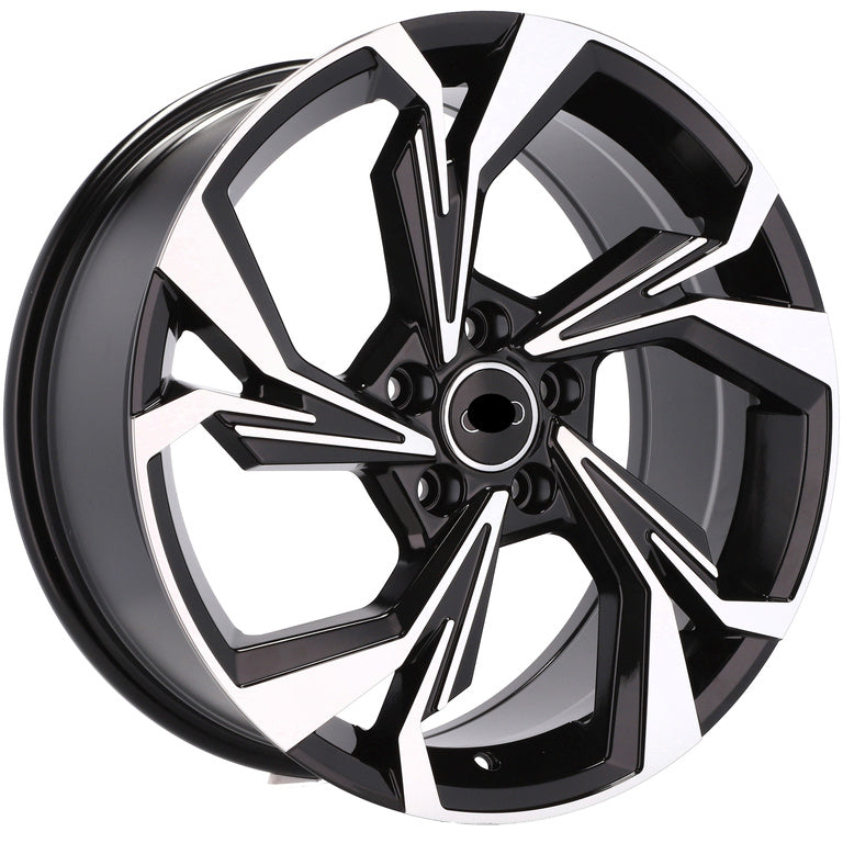 Alu kola Audi B5893 8x18 5x112 ET35 Black Polished