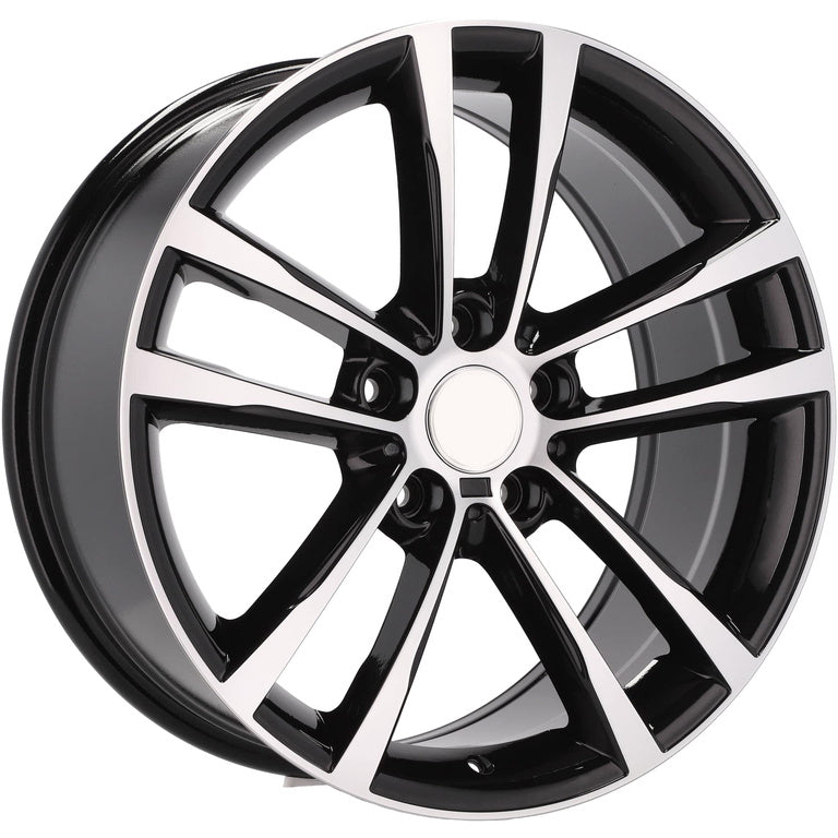 Alu kola pro BMW B5229 8x18 5x120 ET34 Black Polished