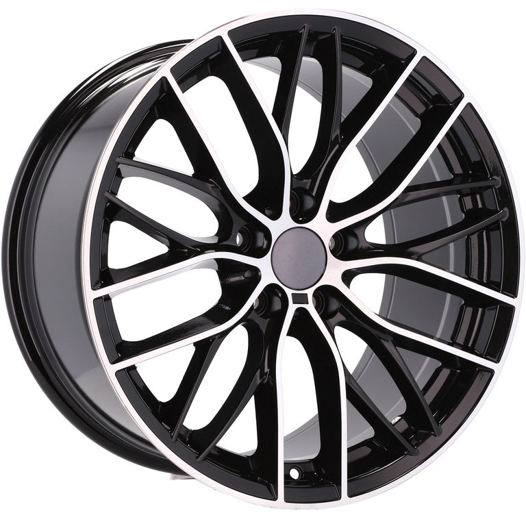 Alu kola pro BMW BK796 7.5x17 5x120 ET34 Black Polished