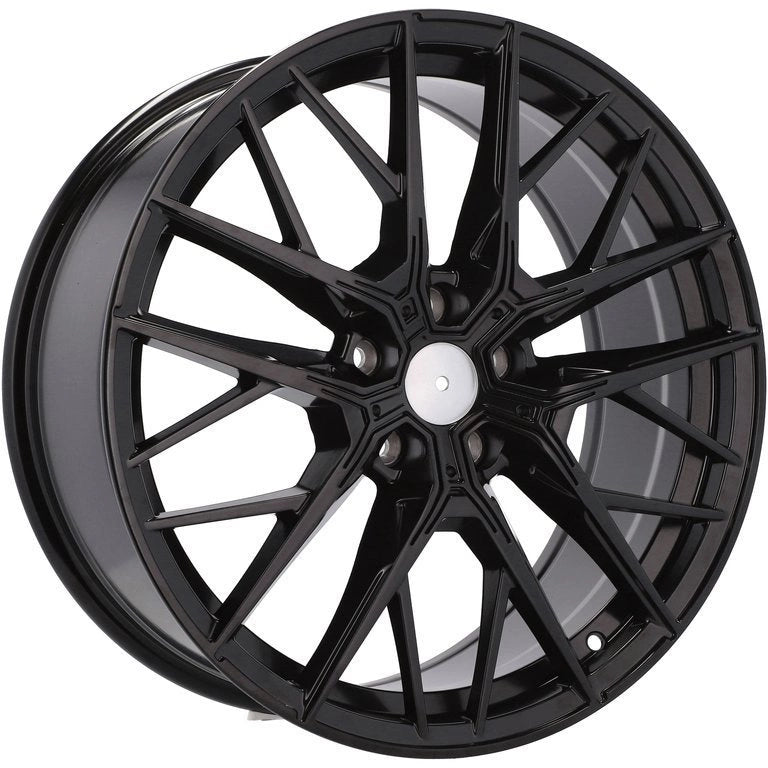 Alu kola pro BMW H5080 8x18 5x112 ET50 Black Half Matt