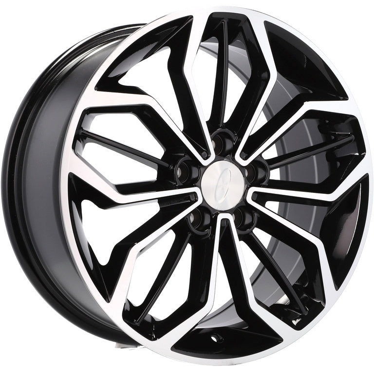 Alu kola pro Ford FE187 8x18 5x108 ET55 Black Polished