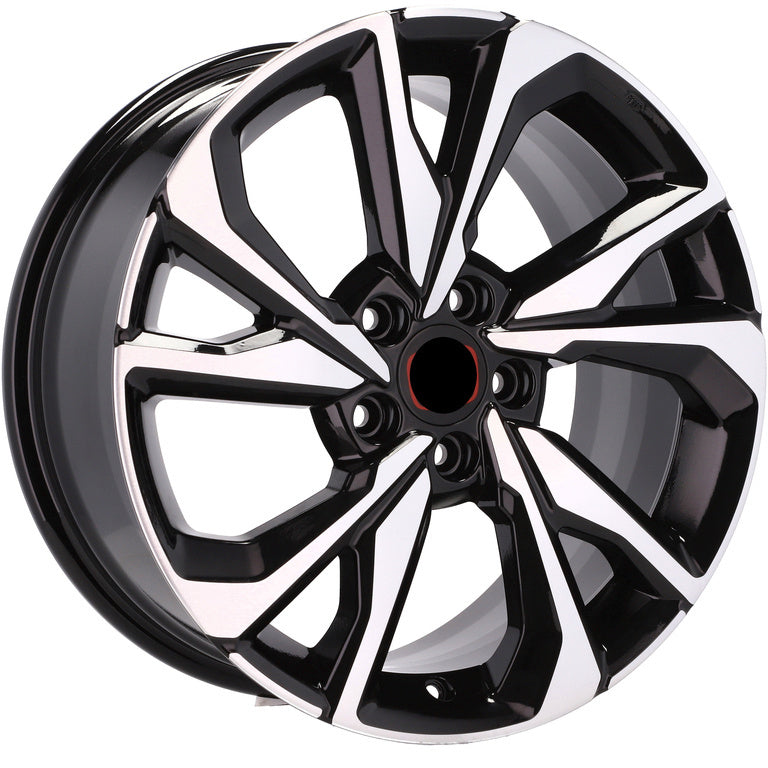 Alu kola pro Honda A5563 8x18 5x114.3 ET50 Black Polished