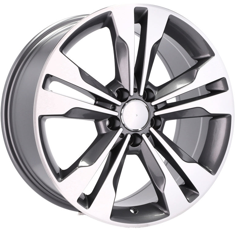 Alu kola pro Mercedes BK754 7.5x17 5x112 ET44 Grey Polished