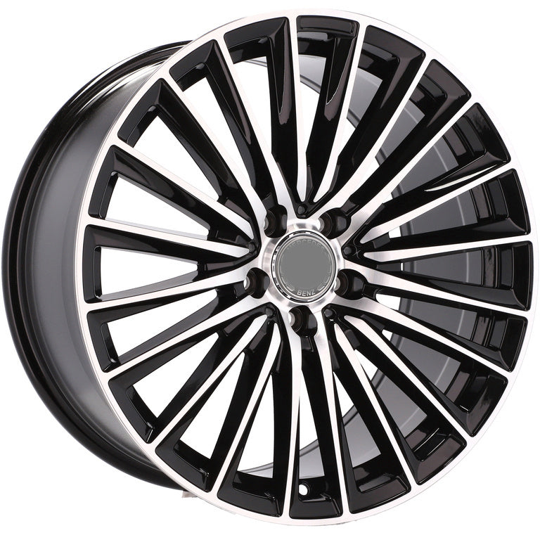 Alu kola pro Mercedes B5909 8x19 5x112 ET35 Black Polished