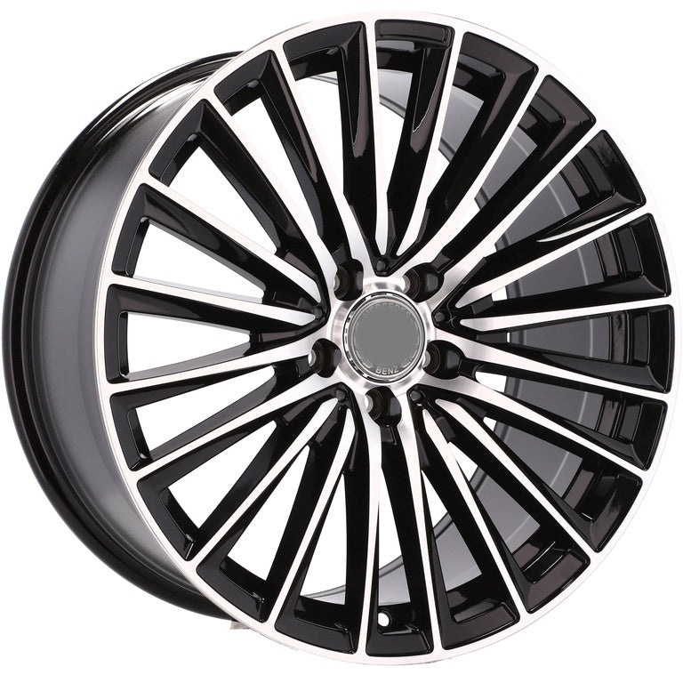 Alu kola pro Mercedes B5909 7.5x17 5x112 ET40 Black Polished