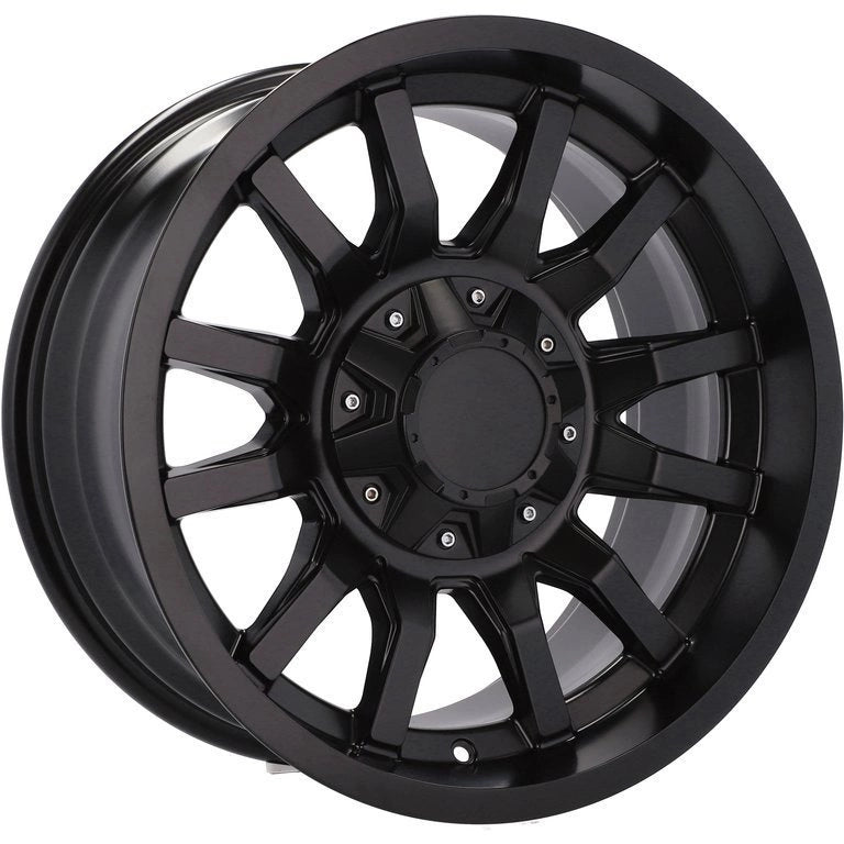 Alu kola pro Offroad B1427 9x18 6x114.3 ET Black Half Matt