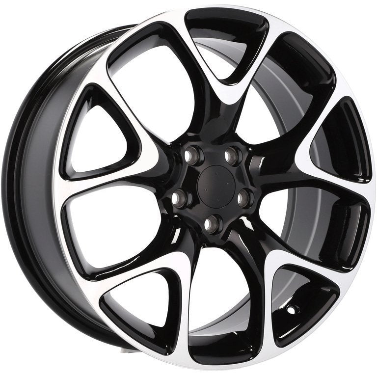 Alu kola pro Opel E236 8x18 5x115 ET41 Black Polished