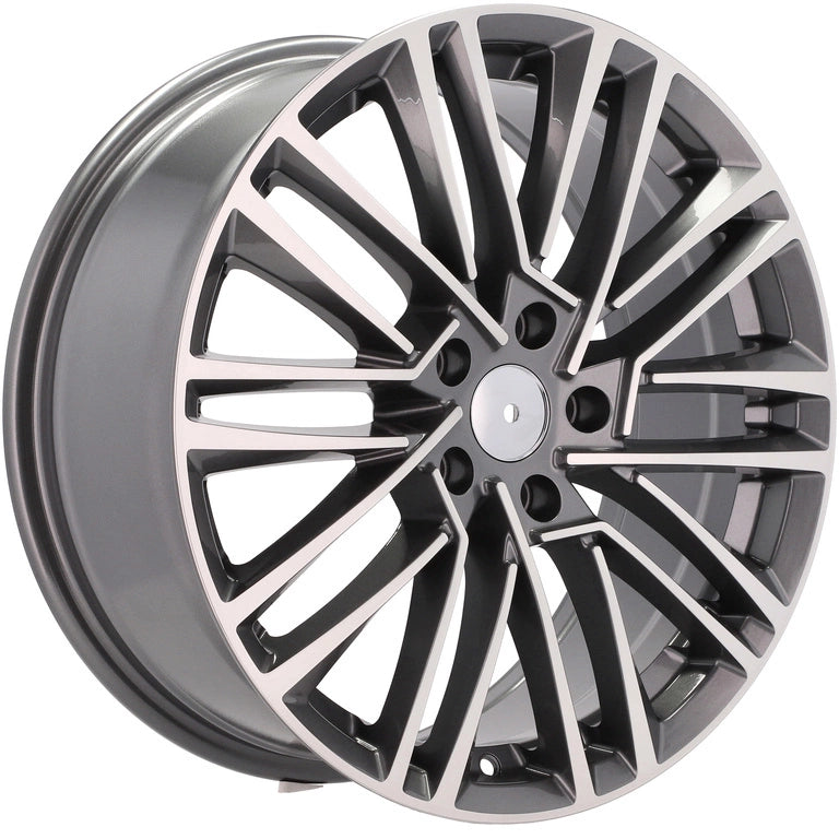 Alu kola pro Škoda Y1191 7.5x18 5x112 ET48 Grey Polished