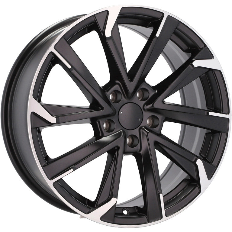 Alu kola pro Toyota I5547 7.5x18 5x114.3 ET40 Black Polished Half Matt