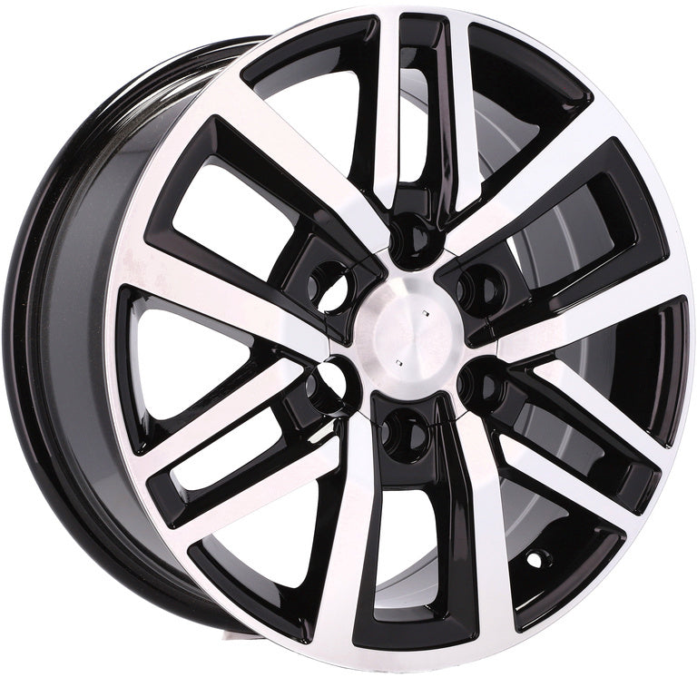 Alu kola pro Toyota B1155 7.5x18 6x139.7 ET25 Black Polished