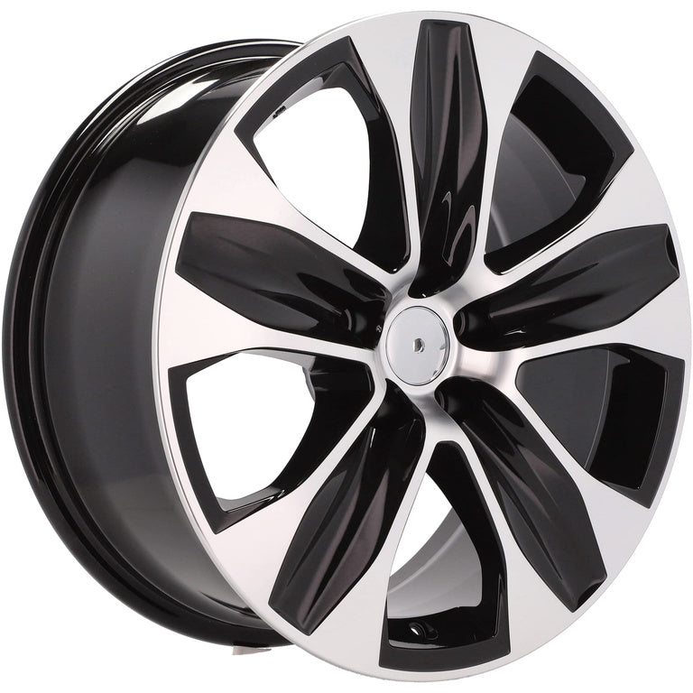 Alu kola pro Toyota D2054 8x18 5x114.3 ET35 Black Polished