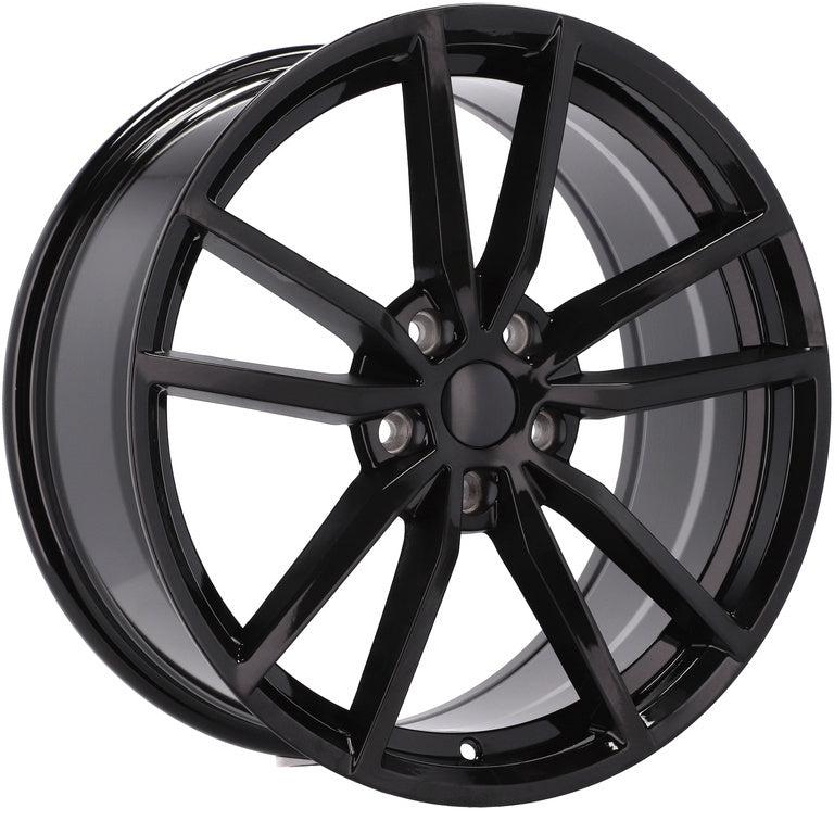 Alu kola pro Volkswagen BK864 7.5x18 5x112 ET51 Black Half Matt