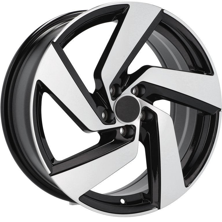 Alu kola Volkswagen B5773 7.5x18 5x112 ET51 Black Polished