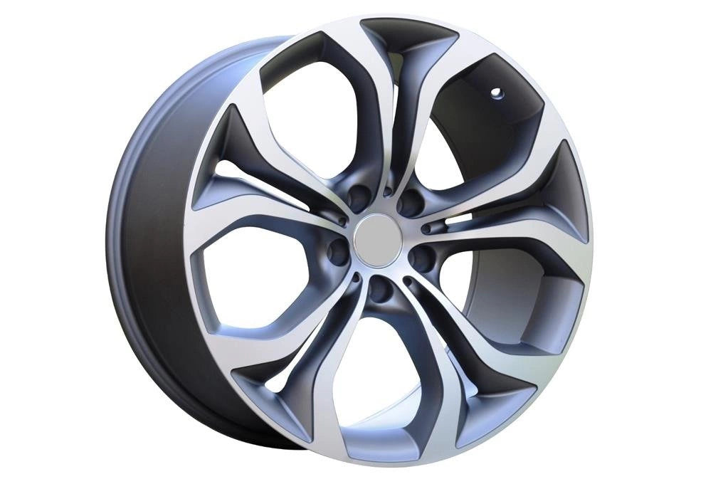 Alu kola pro BMW BY117 9x19 5x120 ET48 Grey Polished