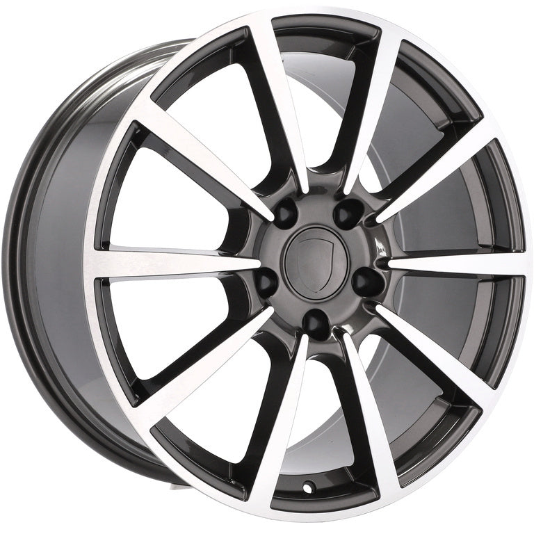 Alu kola pro Porsche 1067 11x19 5x130 ET56 Grey Polished