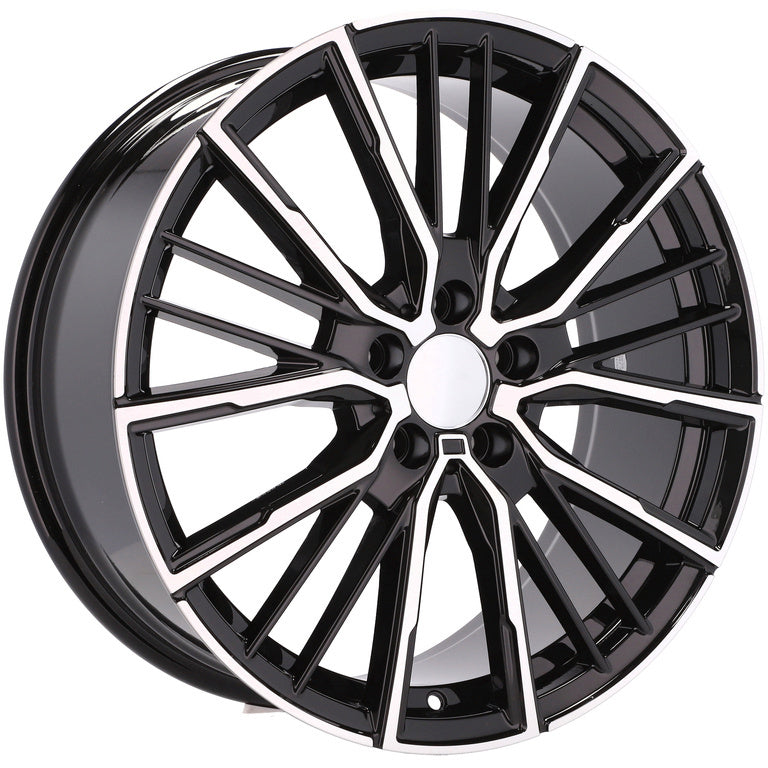 Alu kola pro BMW A5824 8x18 5x120 ET45 Black Polished