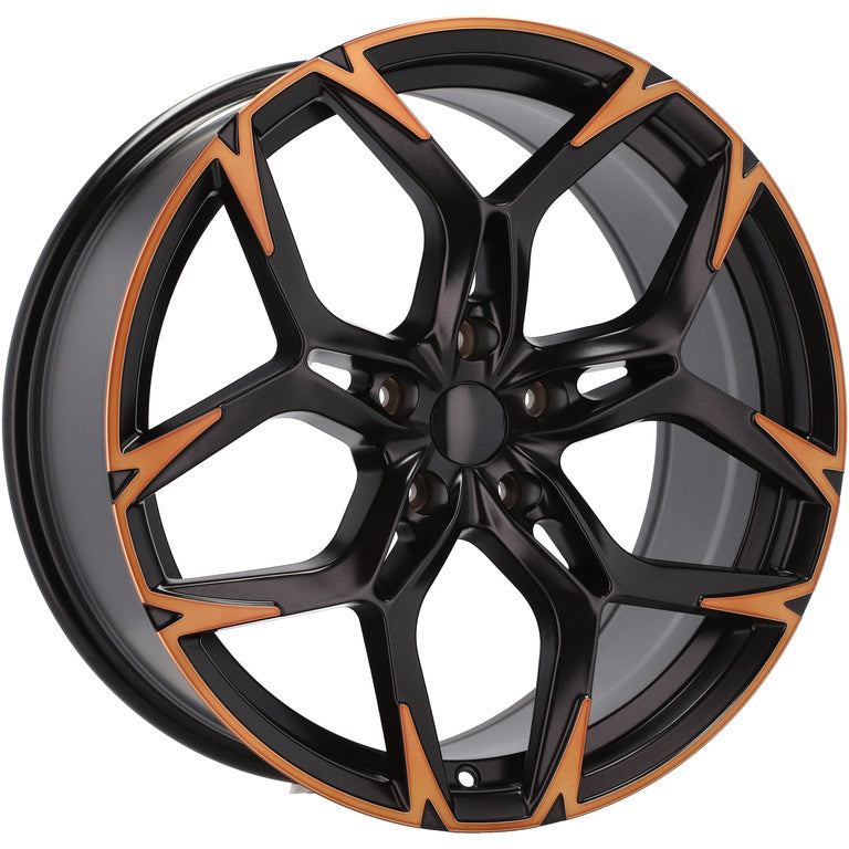 Alu kola pro Cupra I5572 8.5x19 5x112 ET40 Black Polished Half Matt Cooper