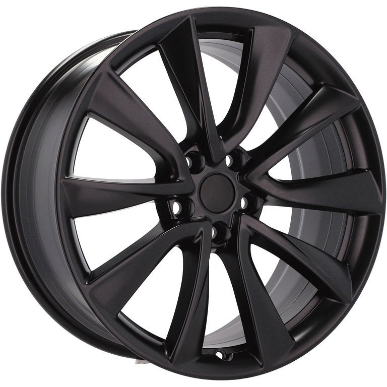 Alu kola pro Tesla B2046 8.5x19 5x114.3 ET40 Black Half Matt