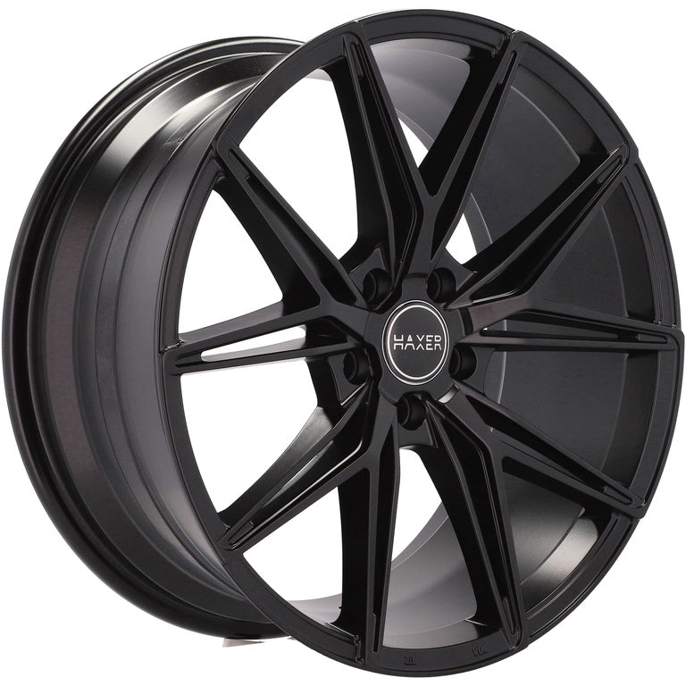 Alu kola HAXER HX043 8.5x19 5x108 ET40 Black Half Matt