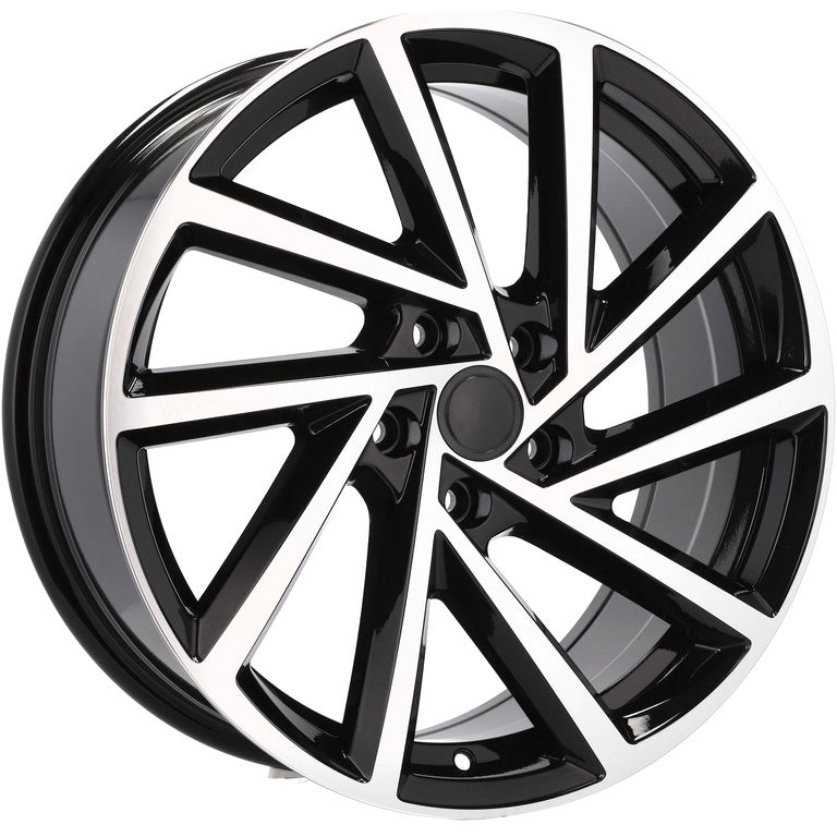 Alu kola pro Volkswagen B5329 8x19 5x112 ET45 Black Polished