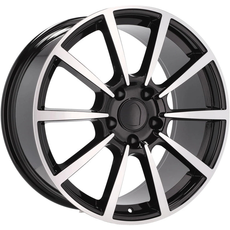 Alu kola pro Porsche 1067 9.5x20 5x130 ET45 Black Polished