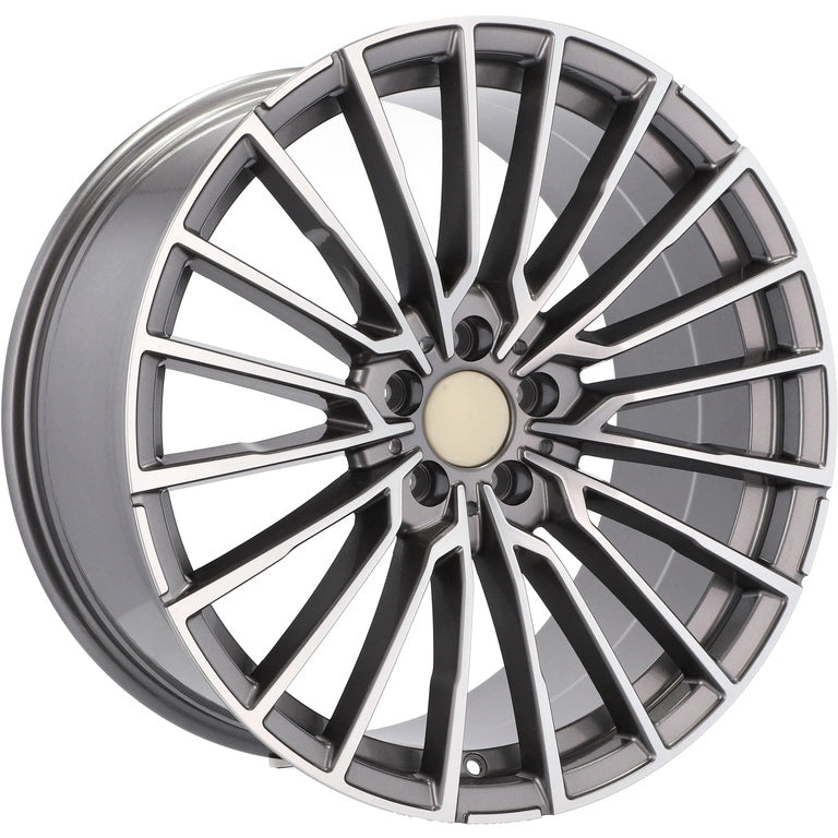 Alu kola pro BMW B5569 10x21 5x112 ET41 Grey Polished