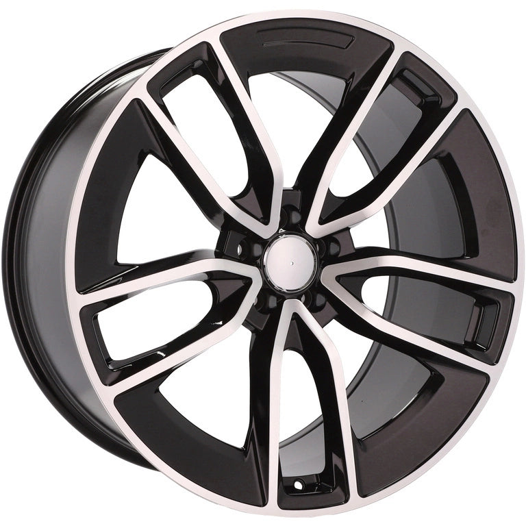 Alu kola pro Mercedes B5949 10x22 5x112 ET56 Black Polished