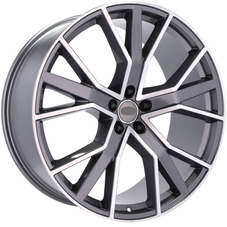 Alu kola pro Audi B5131 8.5x19 5x112 ET40 Grey Polished