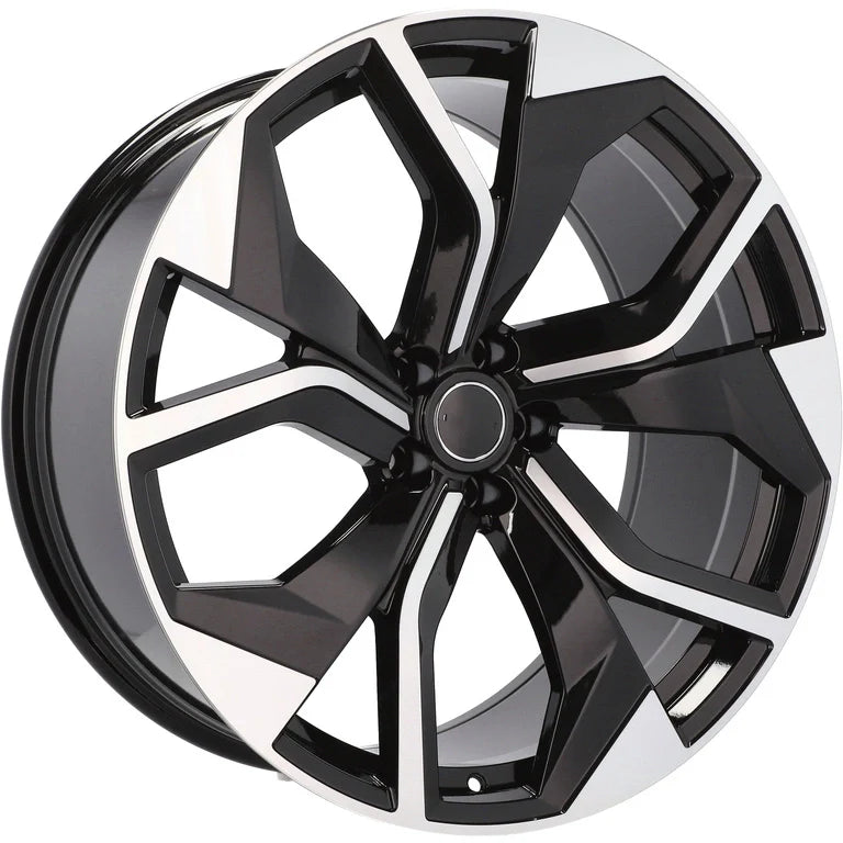 Alu kola Audi B1637 9x20 5x112 ET25 Black Polished