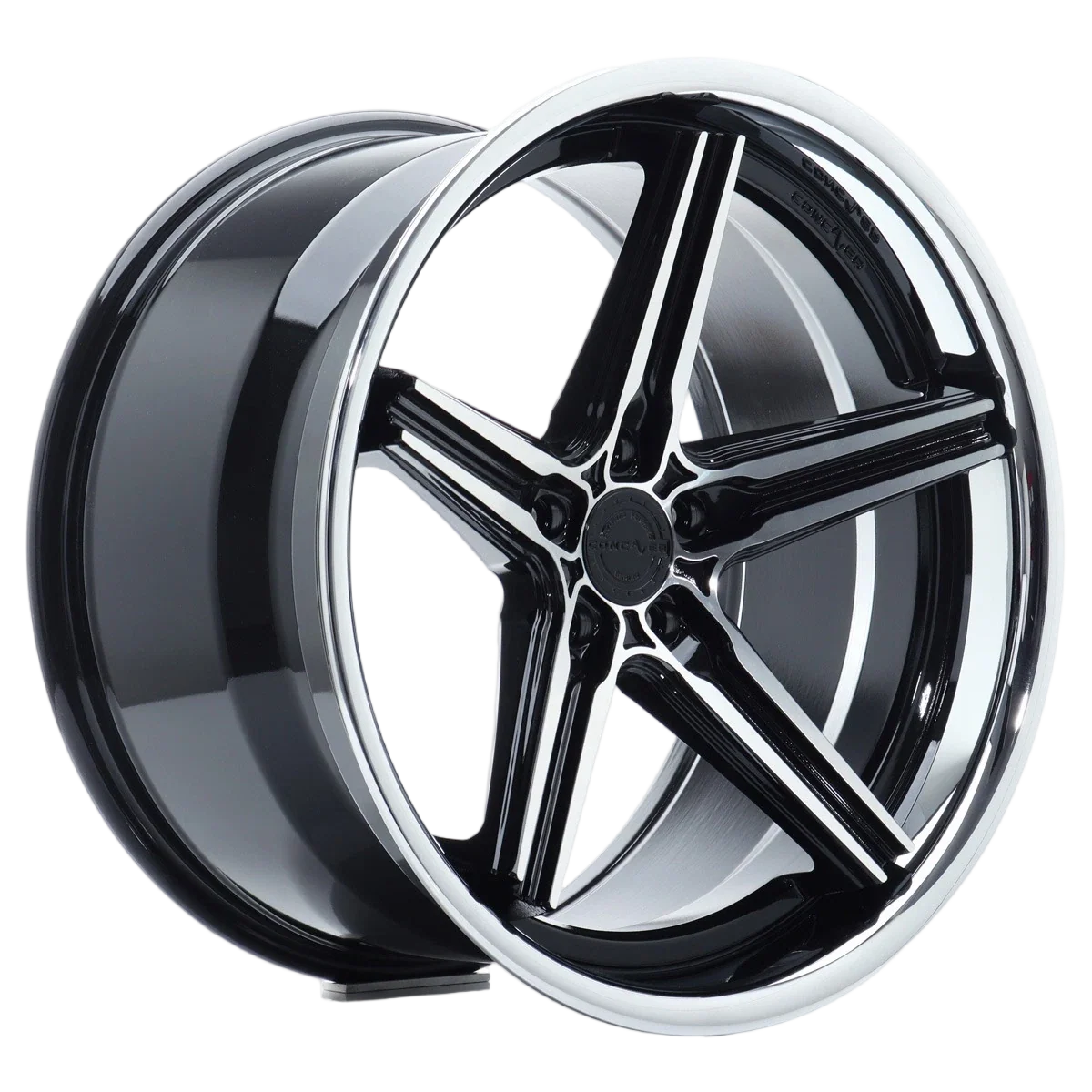 Alu kola Concaver CVR9 20x9,5 ET35 5x112 Black Diamond Cut