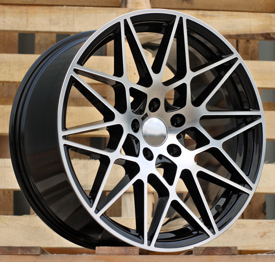 Alu kola pro BMW B5167 7.5x17 5x120 ET37 Black Polished