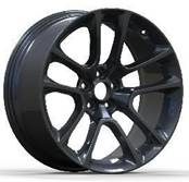 Alu kola pro Dodge A5875 9x20 5x115 ET21 Black Half Matt