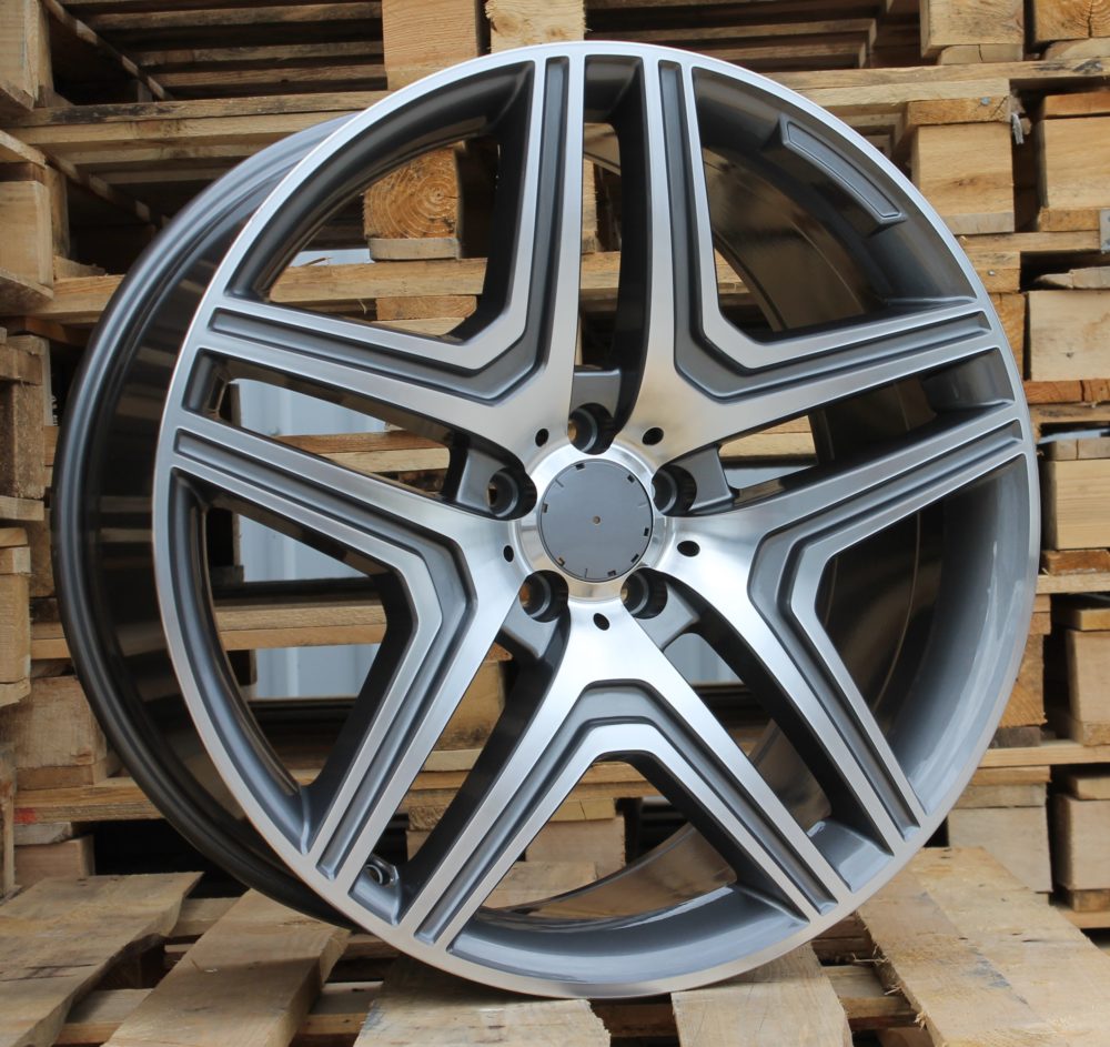 Alu kola Mercedes BK206 20x9 5x112 ET48 Machined. gun