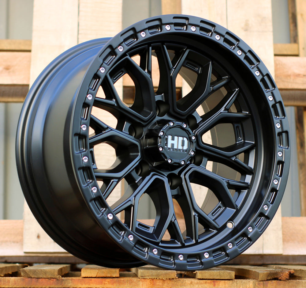 Alu kola pro Offroad D1972 8x17 6x139.7 ET45  Black