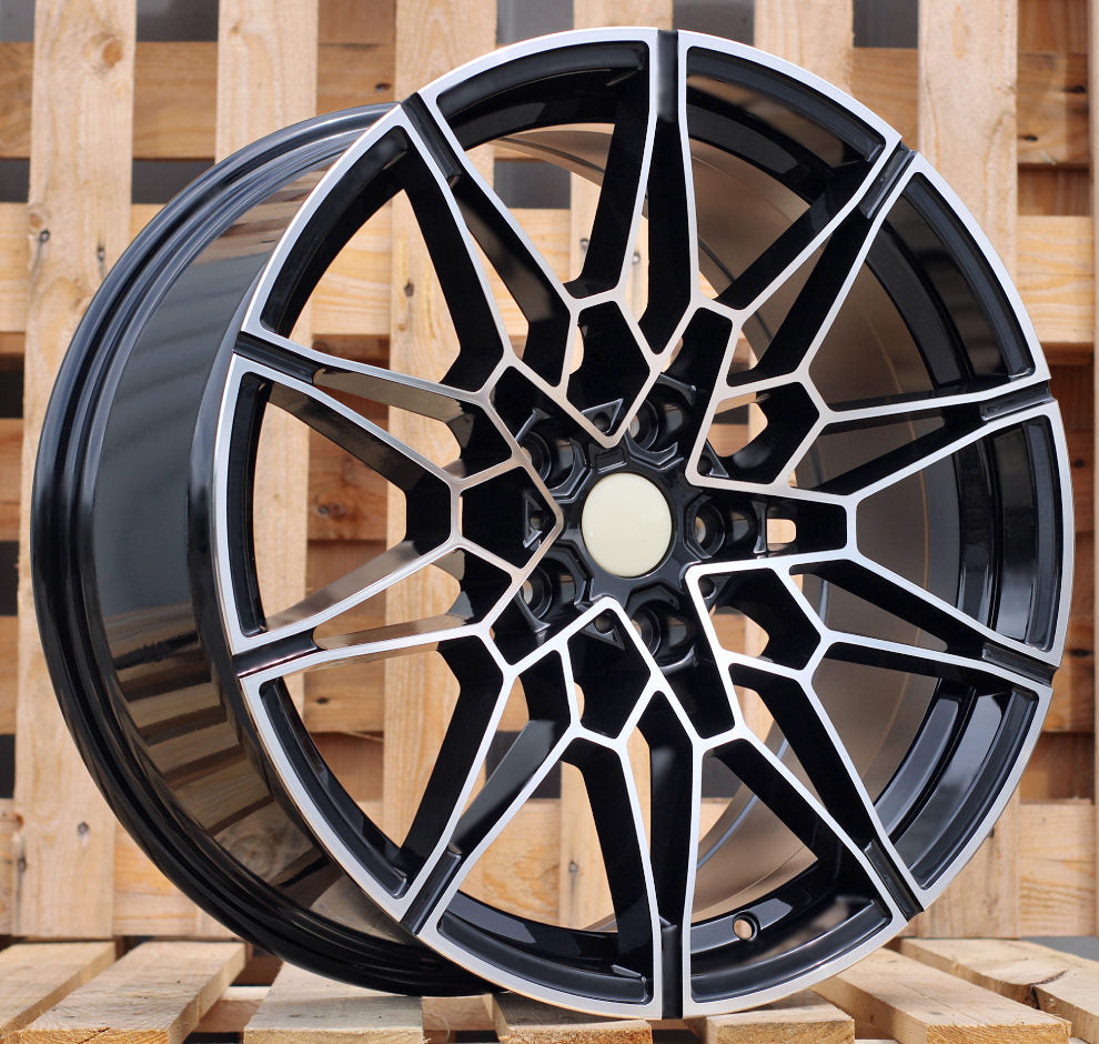 Alu kola pro BMW B1674 9x19 5x112 ET40 Black Polished