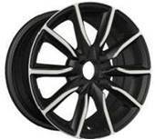 Alu kola pro Racing Line L263 6.5x15 5x114.3 ET40 Black Polished Half Matt