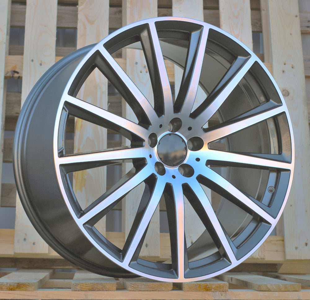 Alu kola pro Mercedes H3524F 11x21 5x112 ET42 66.6 Grey Polished