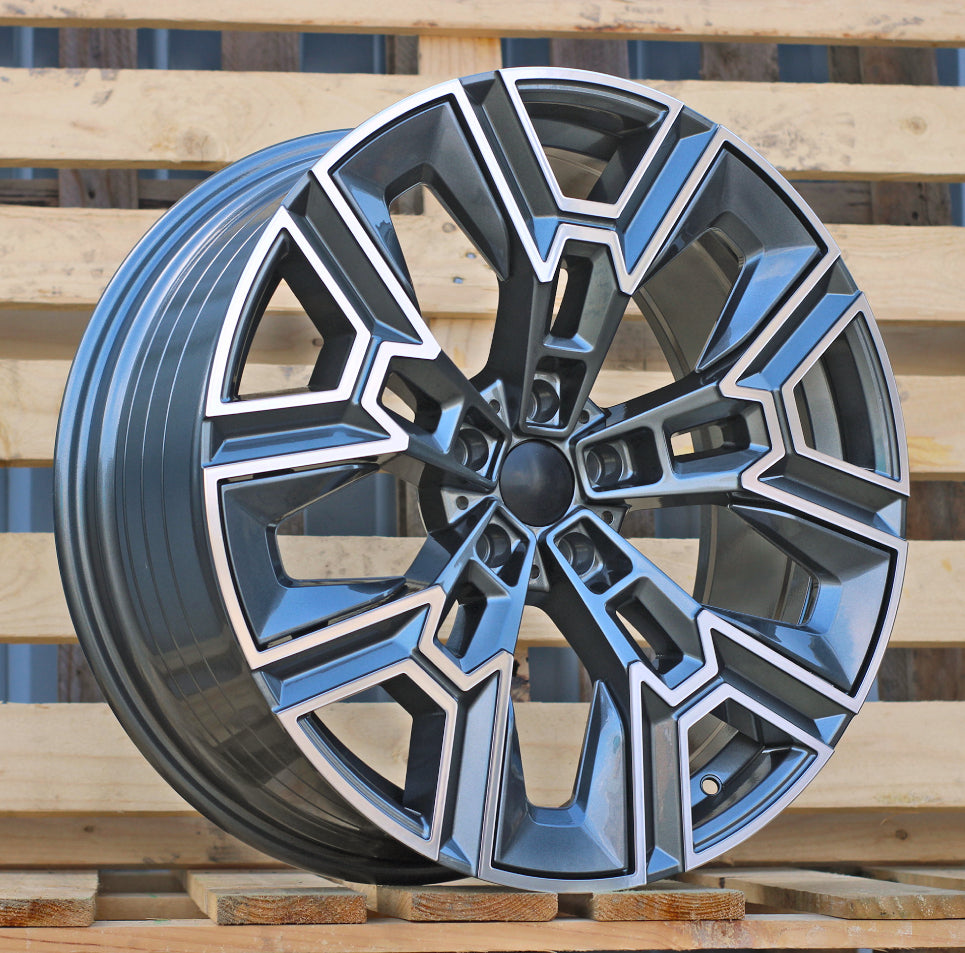 Alu kola pro BMW HF5220 8.5x20 5x112 ET25 66.6 šedá