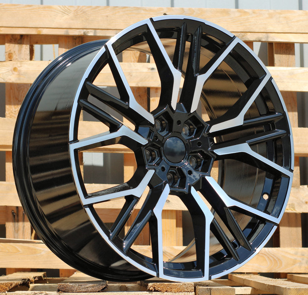 Alu kola pro BMW I0405 8.5x20 5x120 ET35 Black Polished