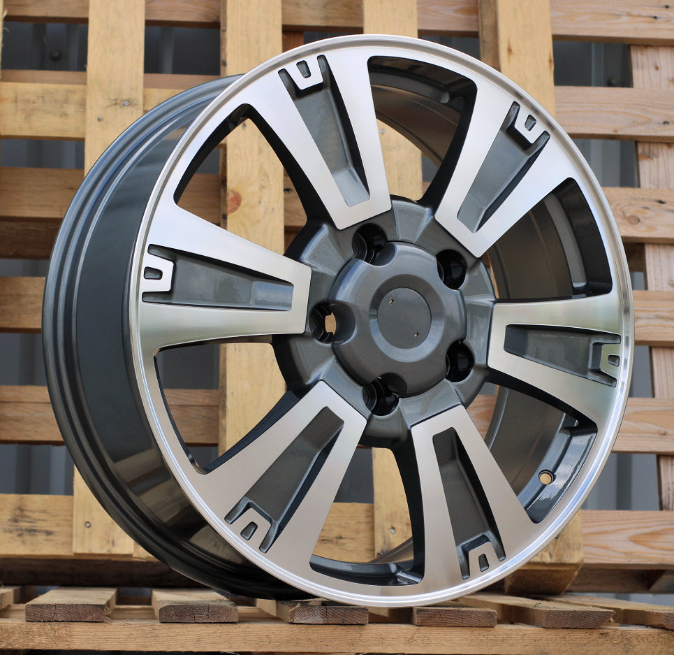 Alu kola pro Offroad BY168 8x20 5x150 ET60 110.1 Grey Polished